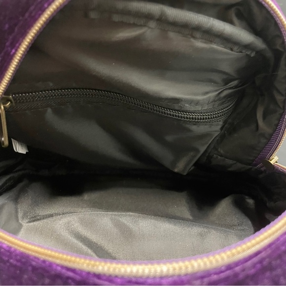 Loungefly Disney Ursula Purple Velvet Backpack main image 8